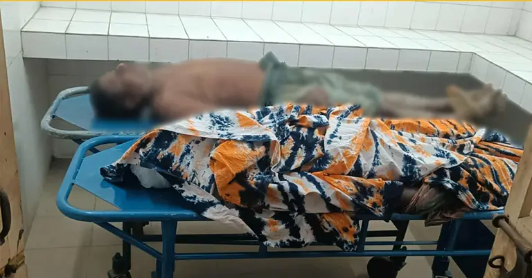 নিহত দুই ভাইয়ের মরদেহ